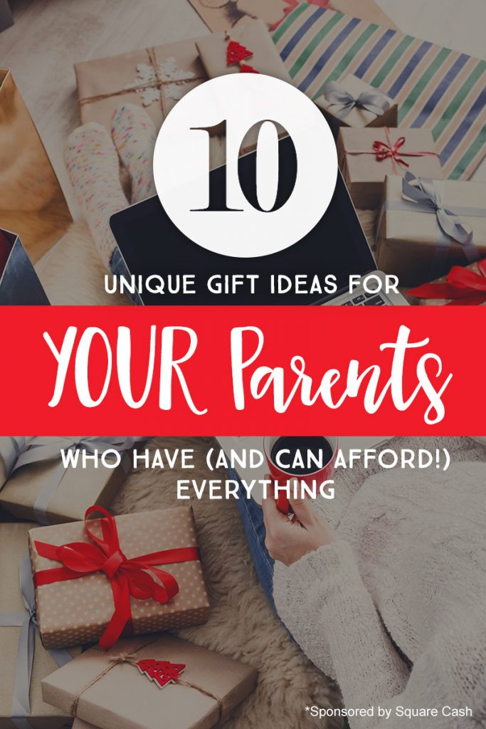 Diy Anniversary Gift Ideas For Parents
 10 Unique Gift Ideas for YOUR Parents — Who Have And Can