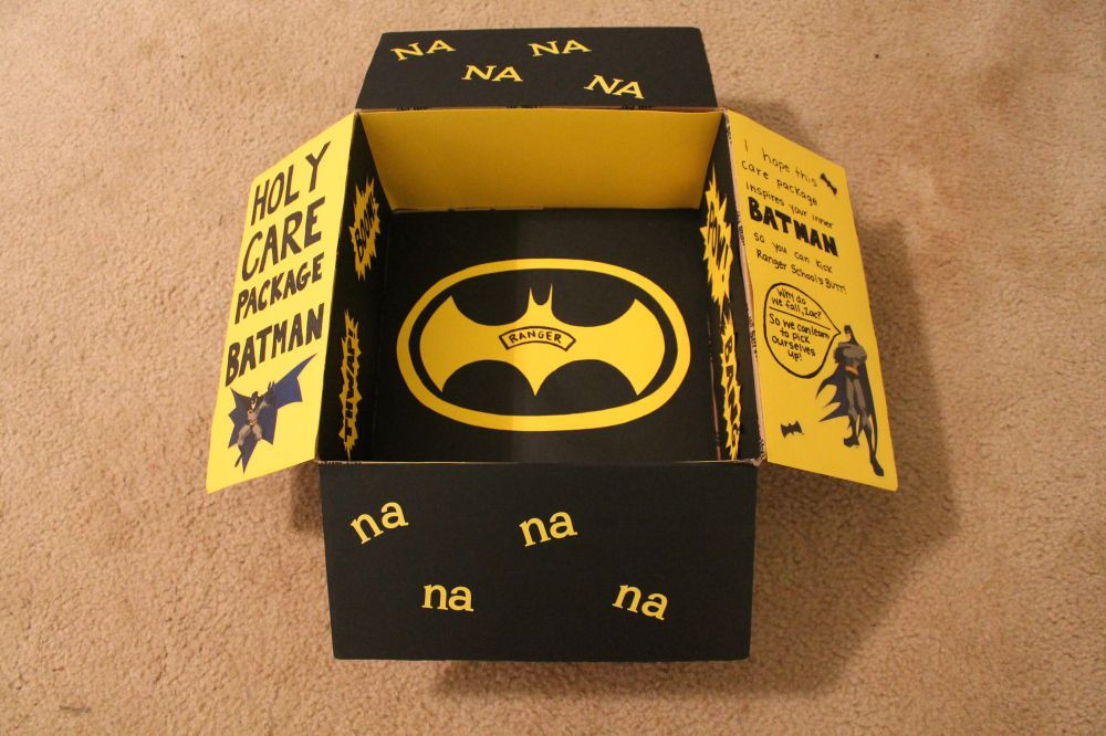DIY Batman Gifts
 Batman Care Package DIY & Crafts