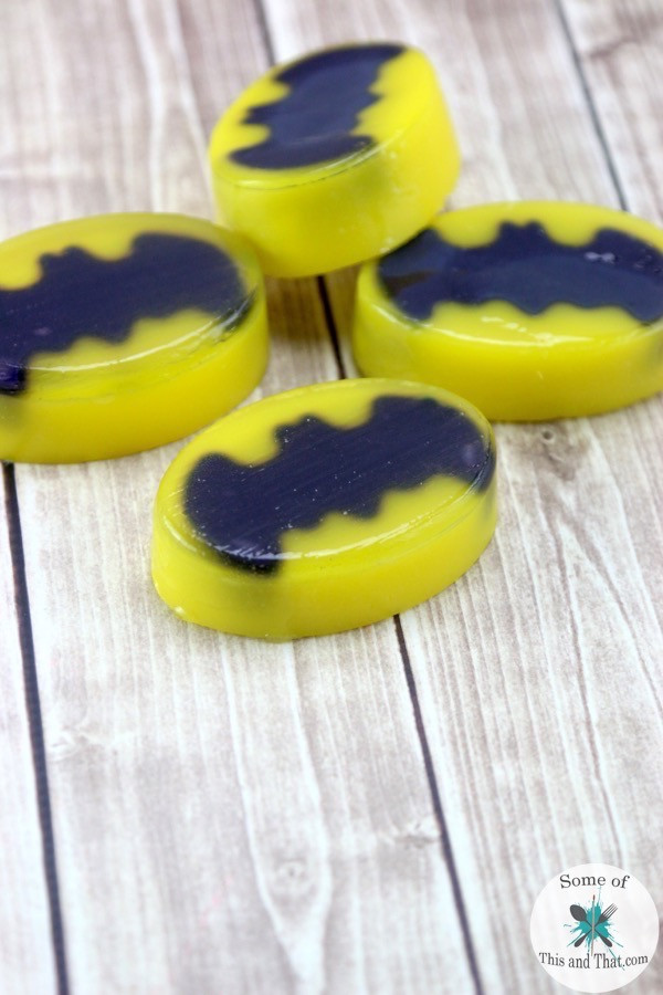 DIY Batman Gifts
 DIY Batman Soap Some of This and That