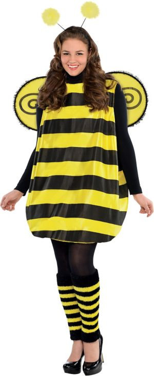 DIY Bee Costume For Adults
 Adult Darling Bee Costume Plus Size Party City