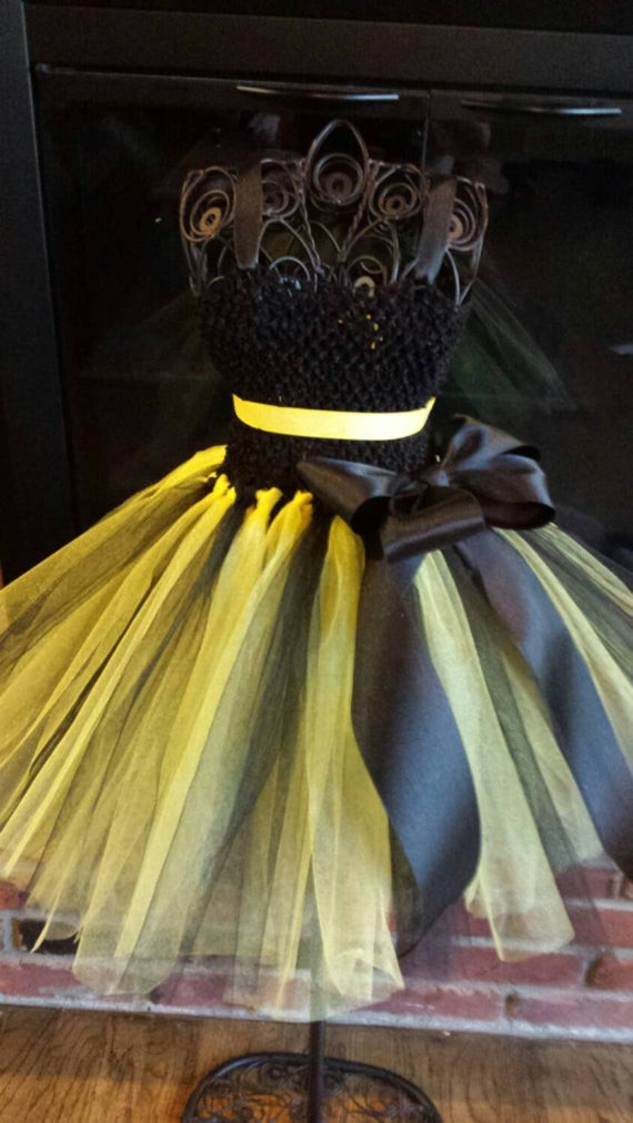 DIY Bee Costume For Adults
 Bumblebee Dress Bumble Bee Costume Bee Tutu Dress by