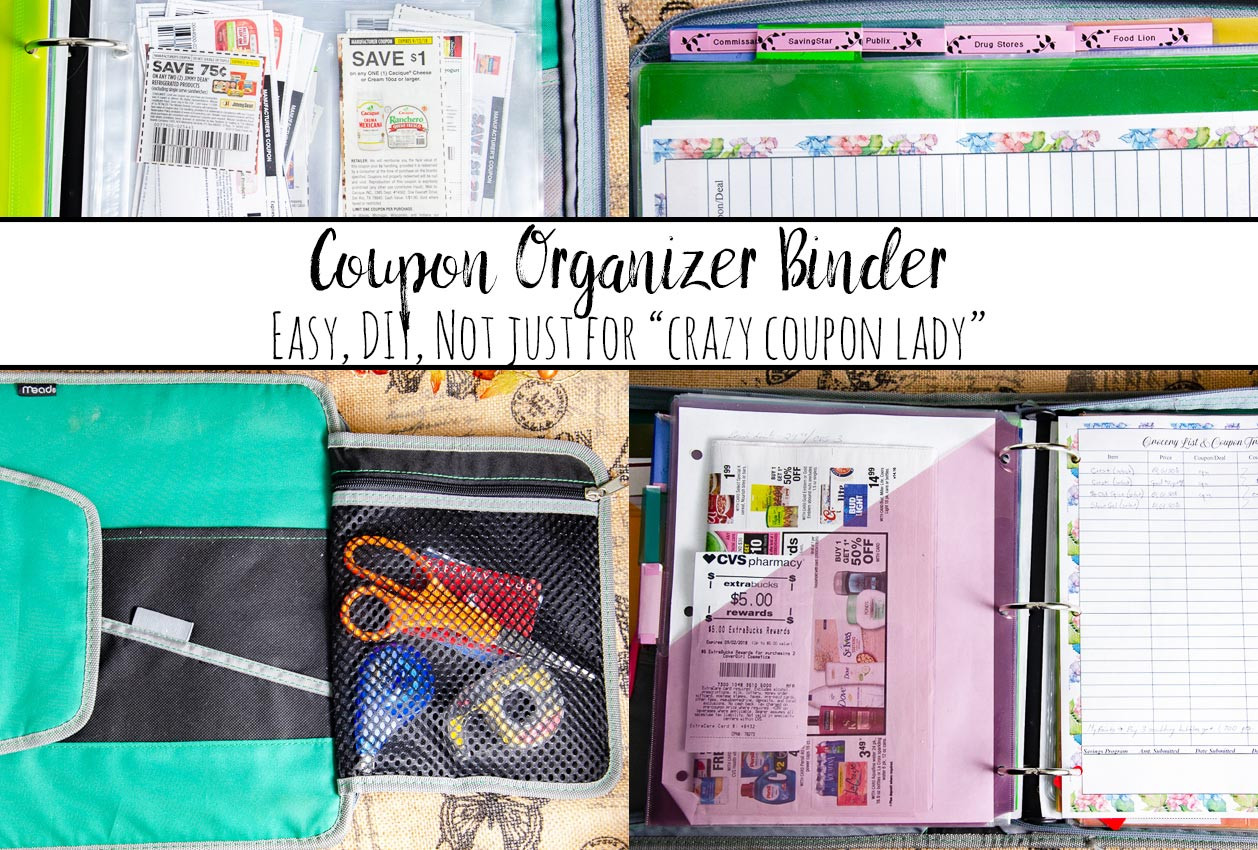DIY Binder Organization
 How to Make a Coupon Organizer Binder Couponing Like a