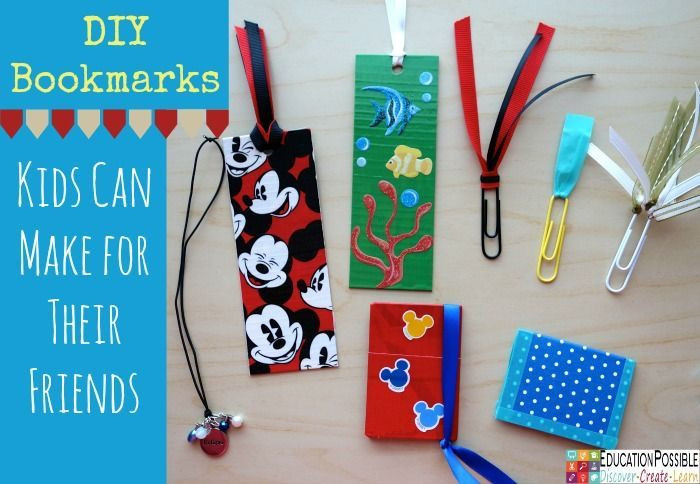 DIY Bookmarks For Kids
 152 best DIY Crafts Teens Love images on Pinterest