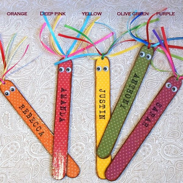 DIY Bookmarks For Kids
 homemade bookmarks Random Pins