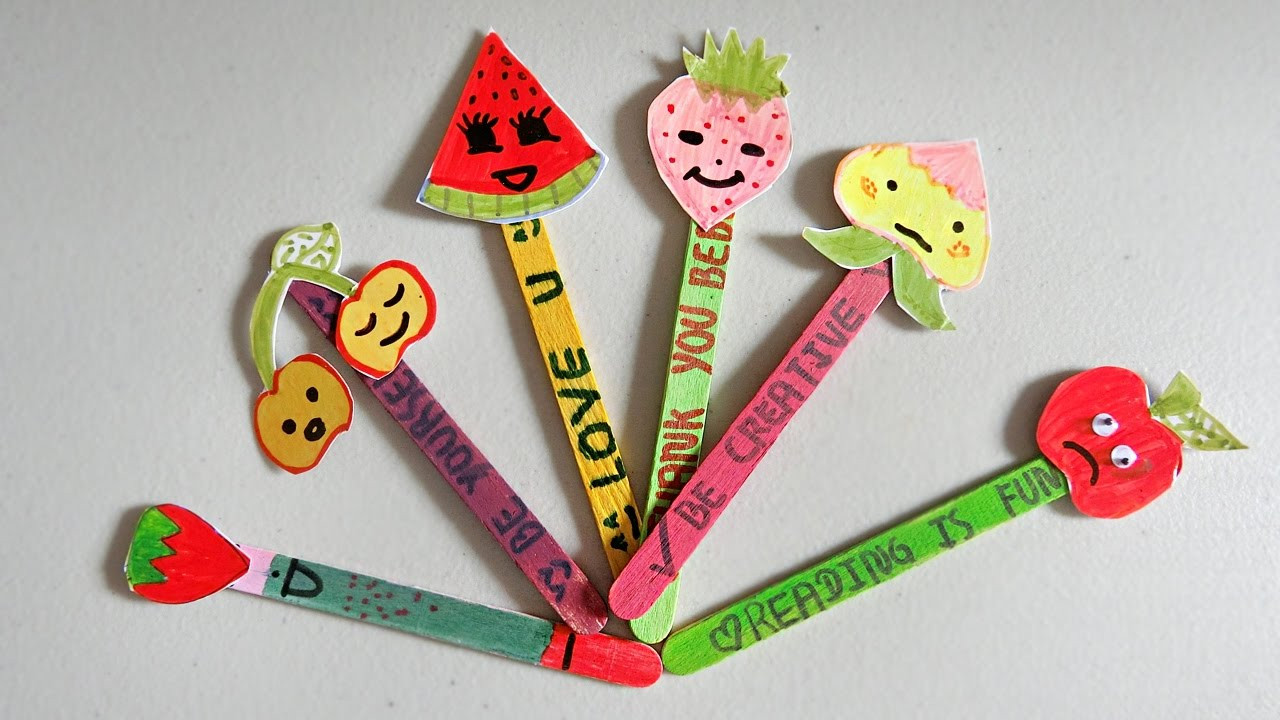 DIY Bookmarks For Kids
 Easy and quick DIY bookmark for note holder