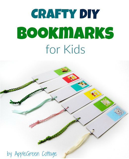 DIY Bookmarks For Kids
 DIY Paper Bookmarks for Kids AppleGreen Cottage