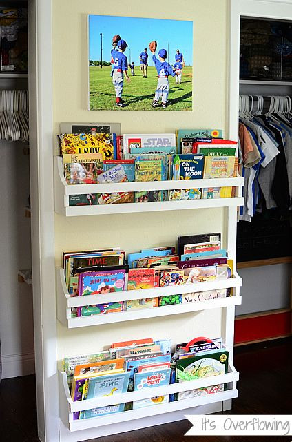DIY Bookshelf For Kids
 We decided to create our own DIY wall mount bookshelf I