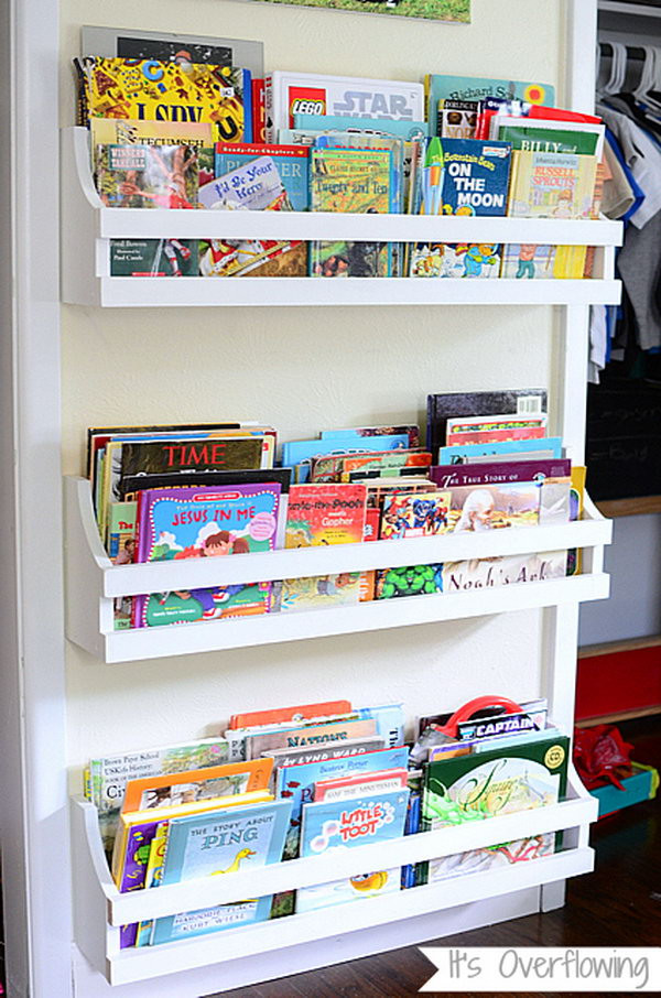 DIY Bookshelf For Kids
 Clever DIY Ideas to Organize Books for Your Kids Noted List