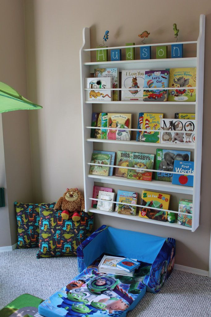 DIY Bookshelf For Kids
 DIY KIDS SHELF visit mylittleboyblue