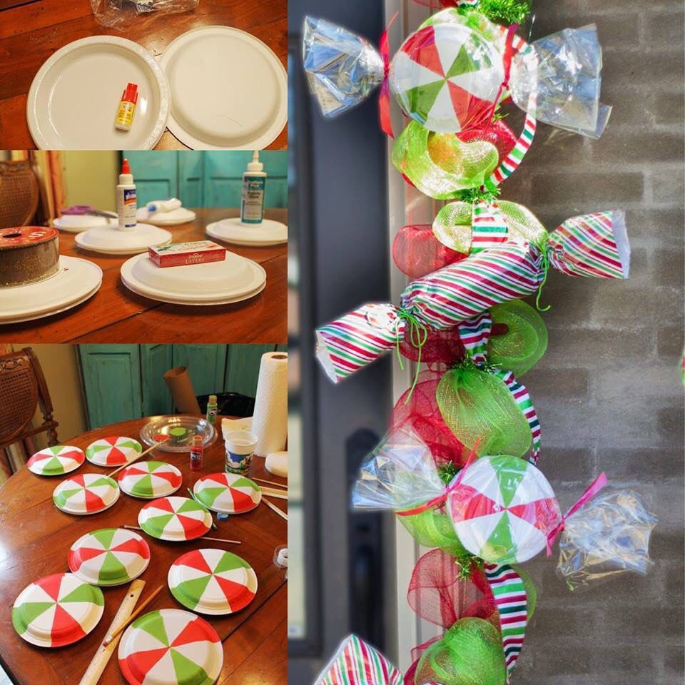 DIY Candy Decorations
 diy candy garland PARTY PROPS