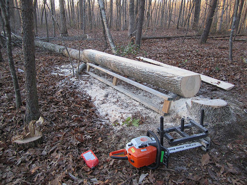 DIY Chainsaw Mill Plans
 DIY chainsaw mill Construction and DIY projects