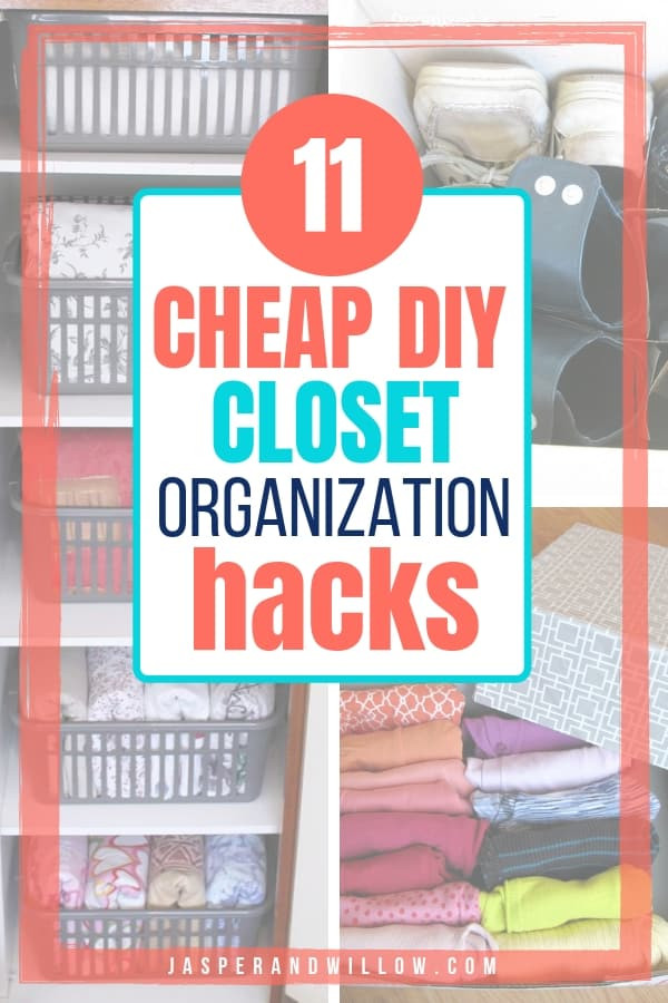 DIY Closet Organization Ideas On A Budget
 11 Easy Small Closet DIY Organization Ideas To Stay Bud