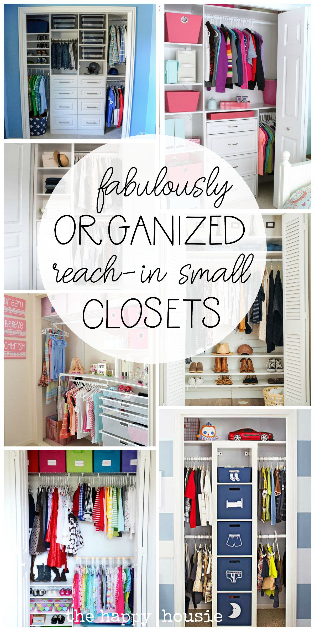 DIY Closet Organization Ideas On A Budget
 Small Reach in Closet Organization Ideas