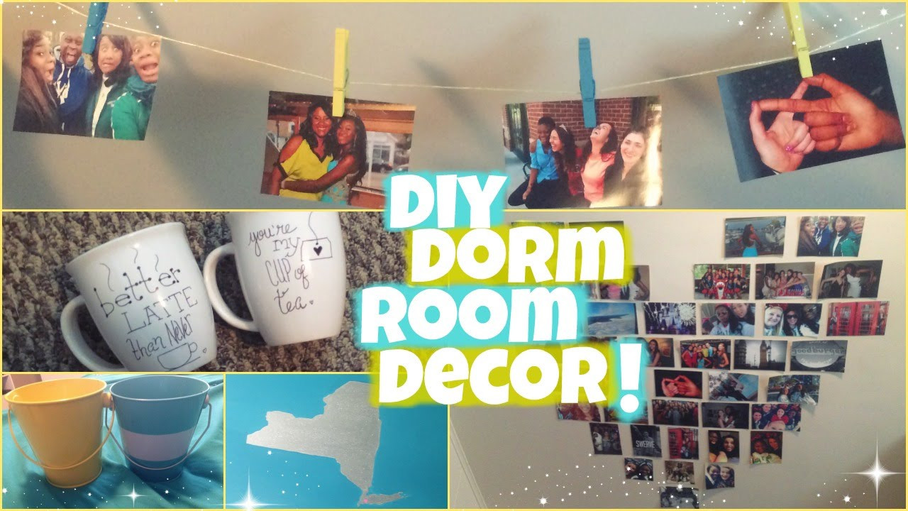 DIY College Decor
 DIY DORM ROOM DECOR♡