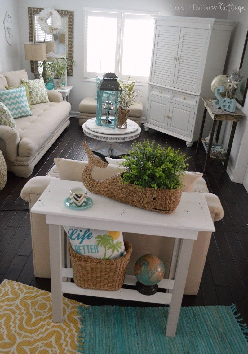 DIY Decorating Ideas For Living Rooms
 More Summer Decor and a DIY Paint Makeover