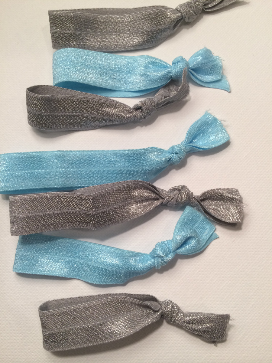 DIY Elastic Hair Ties
 diy fold over elastic hair ties – from campus with love