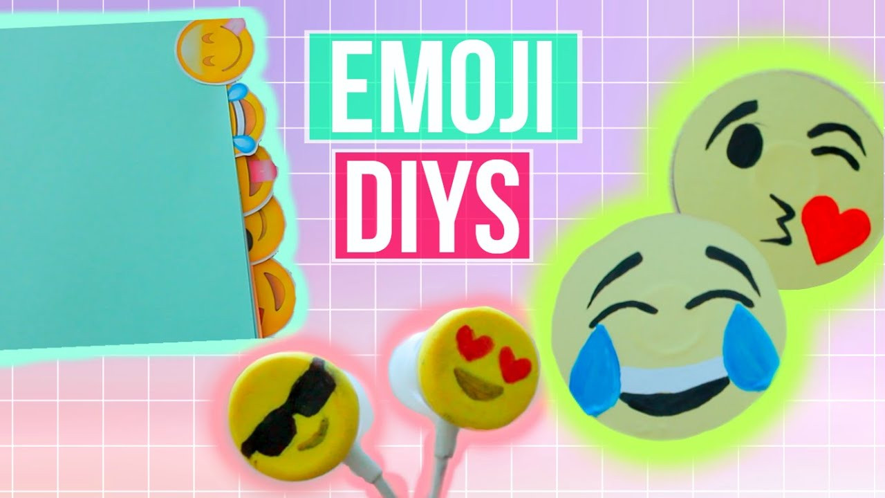 DIY Emoji Room Decor
 4 Emoji DIY Projects