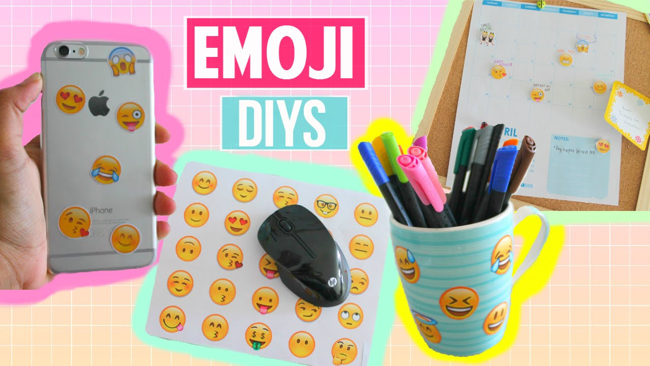 DIY Emoji Room Decor
 4 Emoji DIY Projects Part 2