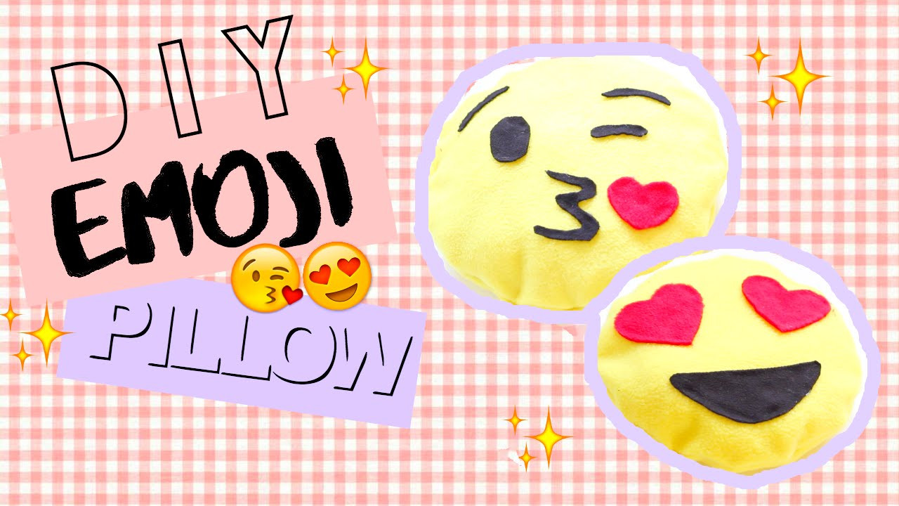 DIY Emoji Room Decor
 DIY Valentine s Day Room Decor Gift Ideas ♥ Emoji Pillow
