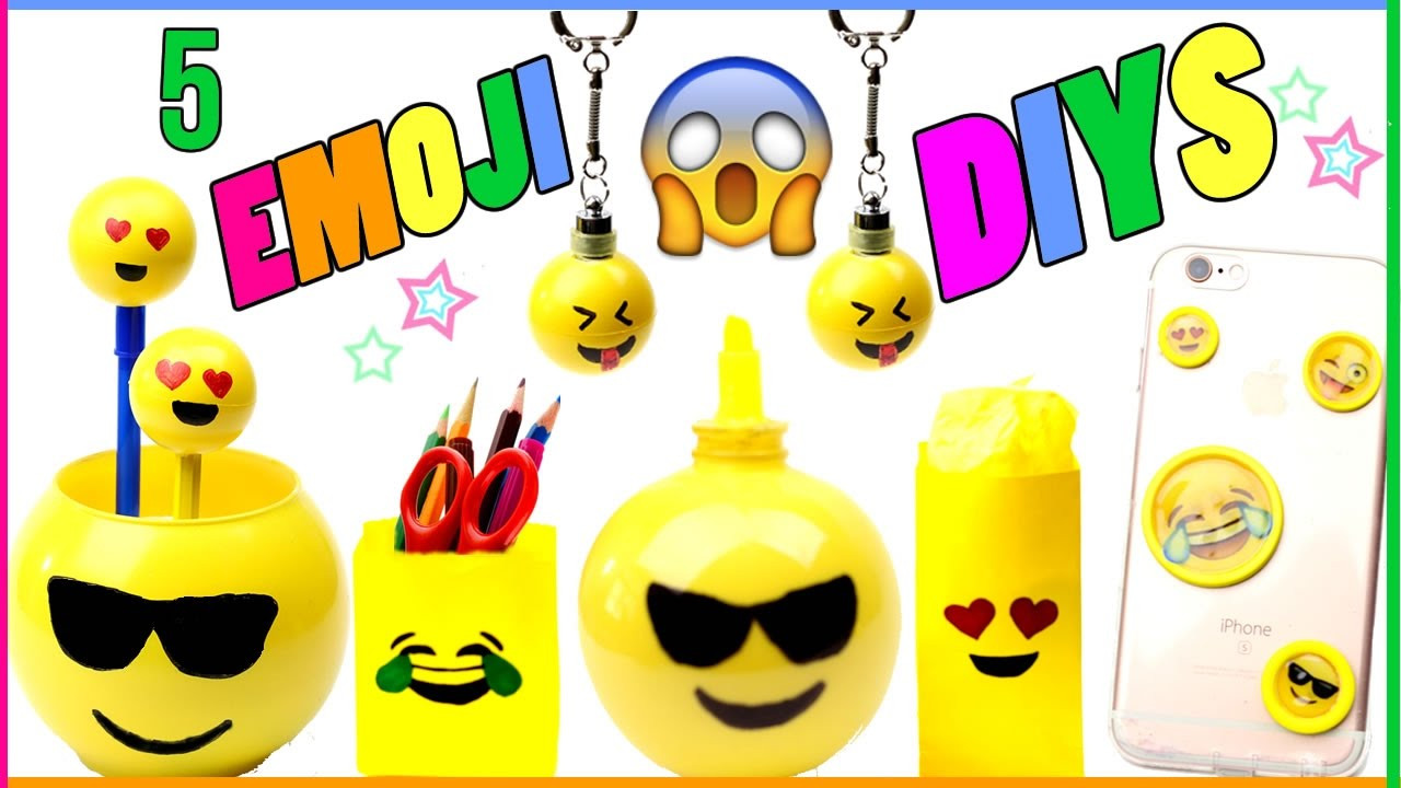 DIY Emoji Room Decor
 5 DIY Emoji Projects You NEED To Try Room Decor Phone