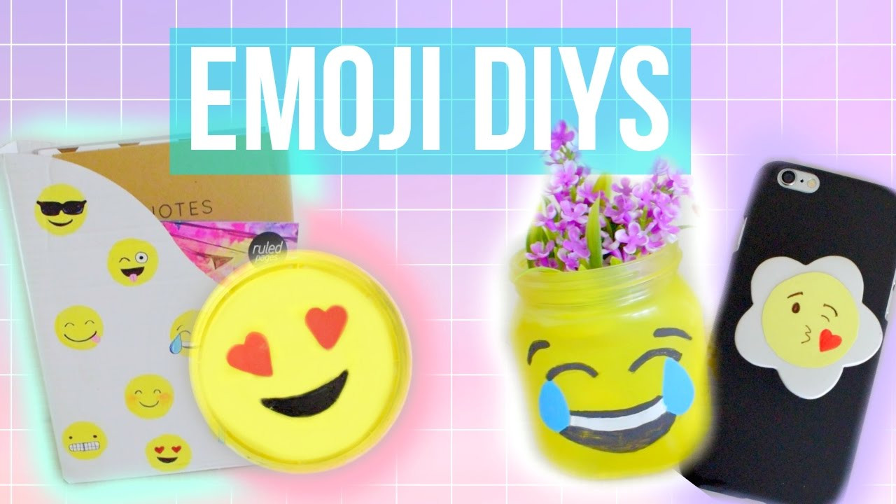 DIY Emoji Room Decor
 DIY Emoji Projects Part 3