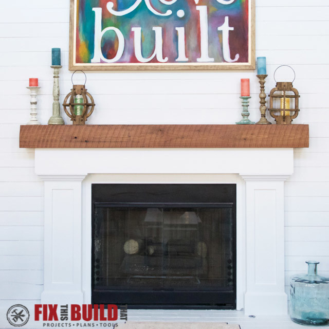 DIY Fireplace Surround Plans
 Ana White