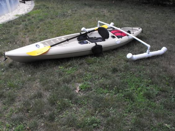 DIY Fishing Kayak Plans
 Tell a Outriggers for kayaks diy Junk Her