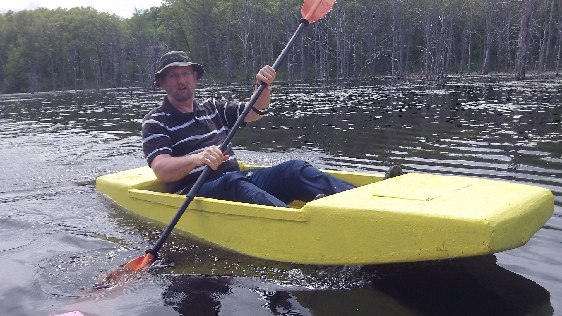 DIY Fishing Kayak Plans
 Seafoam Kayak the Unsinkable Foam Kayak Anyone Can Build