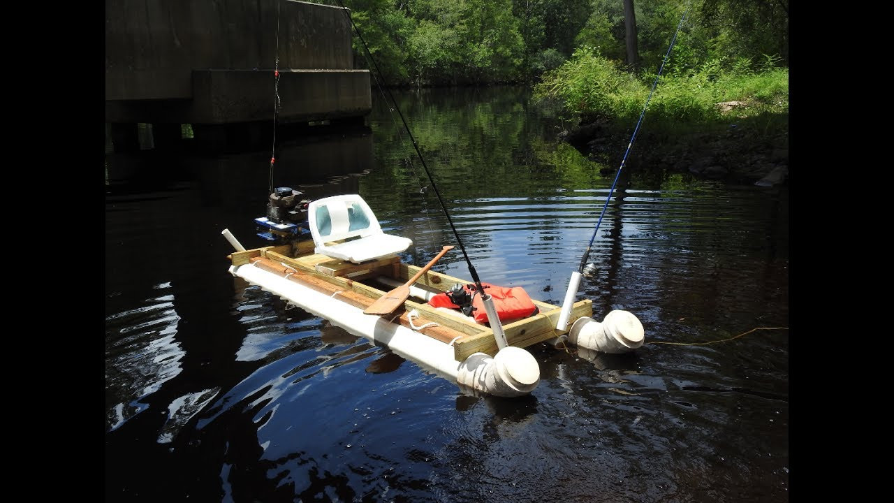 DIY Fishing Kayak Plans
 Cheap $100 Homemade PVC Fishing Kayak How To