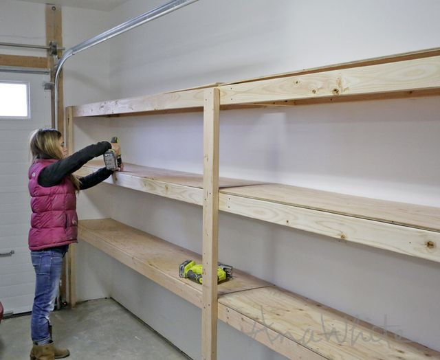 Diy Garage Organizers
 Easy and Fast DIY Garage or Basement Shelving for Tote