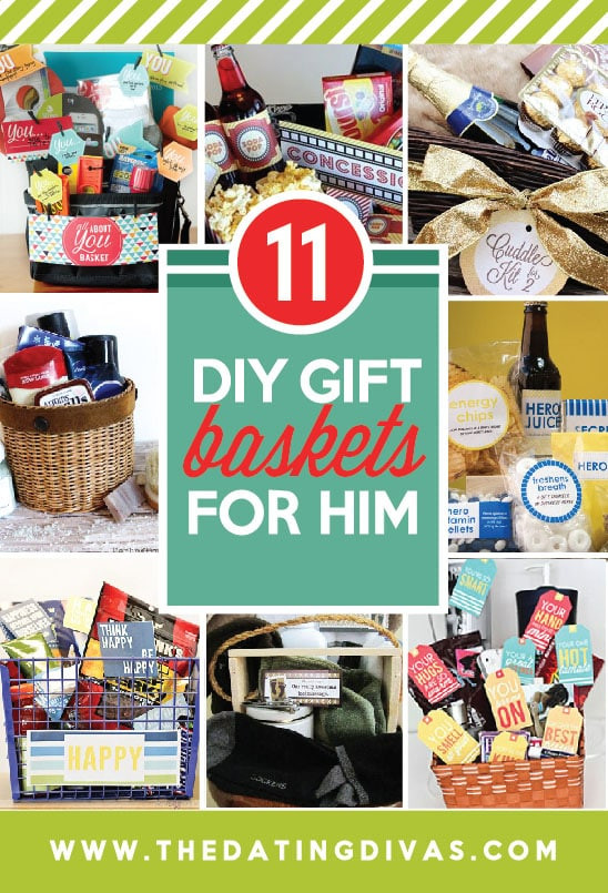 DIY Gift Baskets Ideas For Christmas
 101 DIY Christmas Gifts for Him The Dating Divas