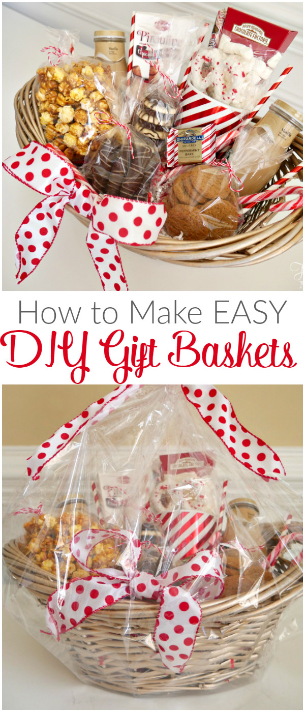 DIY Gift Baskets Ideas For Christmas
 How to Make Easy DIY Gift Baskets perfect for the