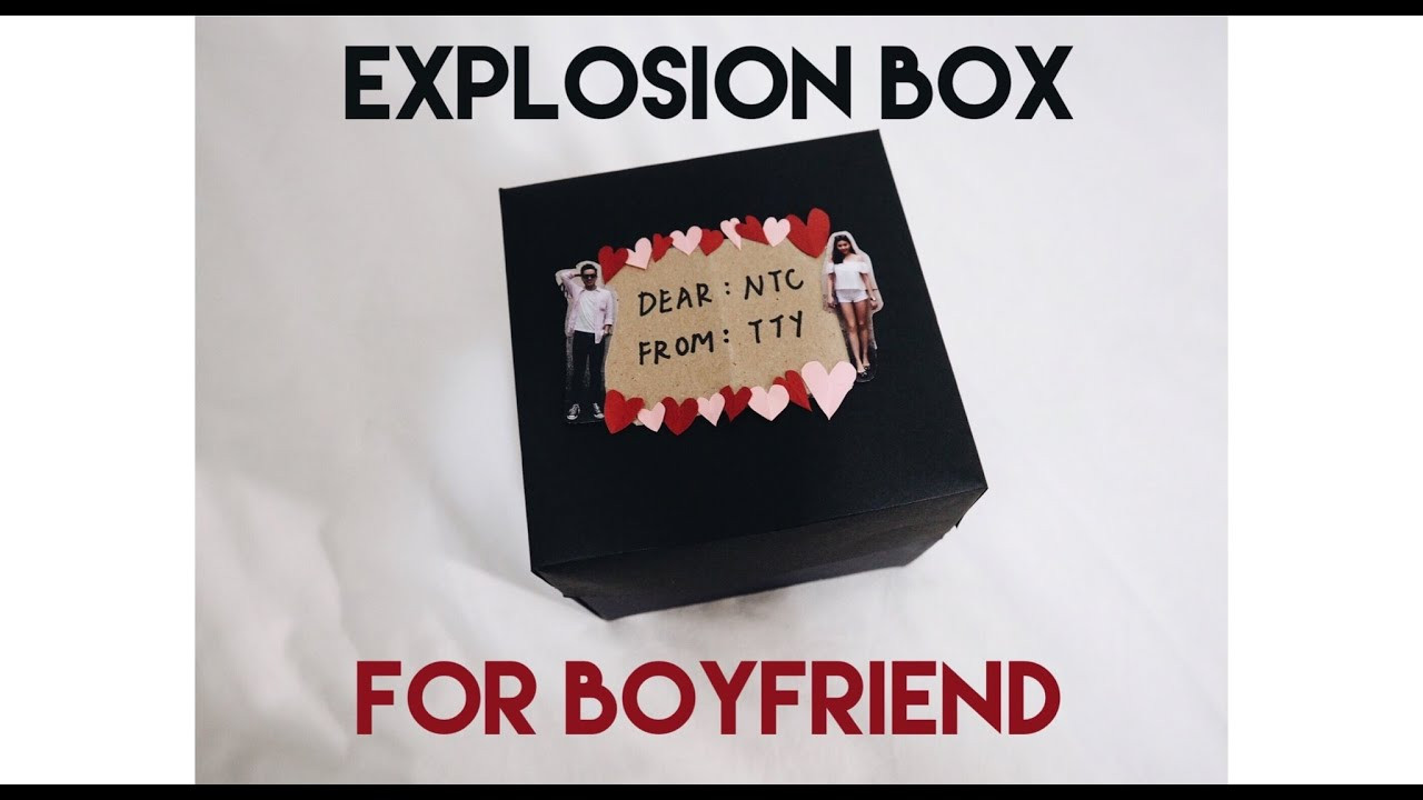 DIY Gift Box For Boyfriend
 DIY │ Handmade t for boyfriend │ Explosion box
