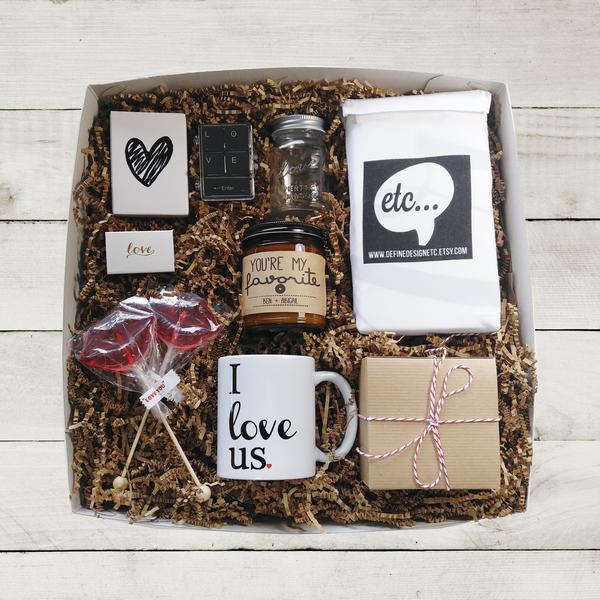 DIY Gift Box For Boyfriend
 Valentine Gift Set Valentine Gift Box Valentine Package