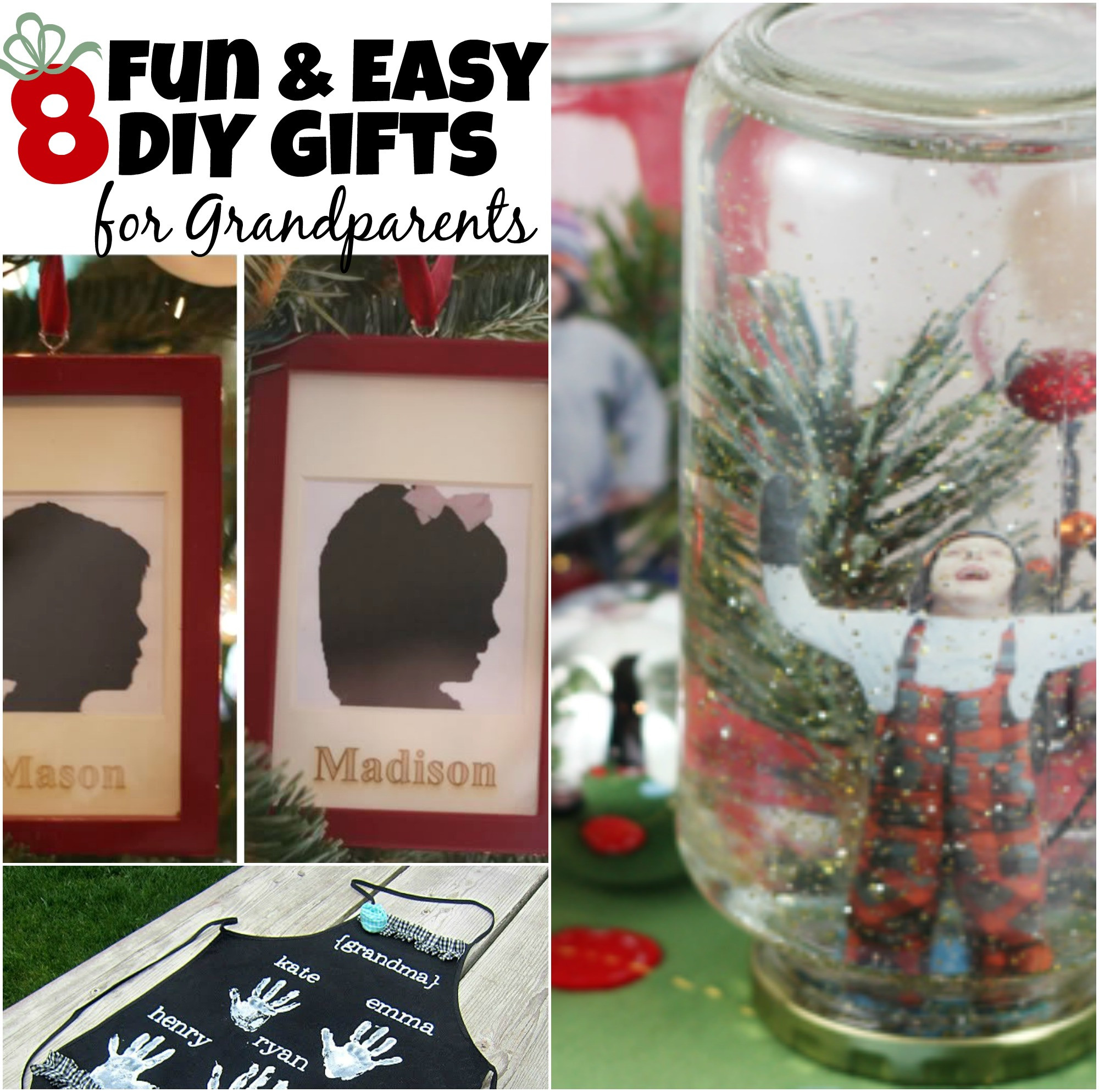 DIY Gift Ideas For Grandparents
 8 DIY Gifts for Grandparents The Realistic Mama