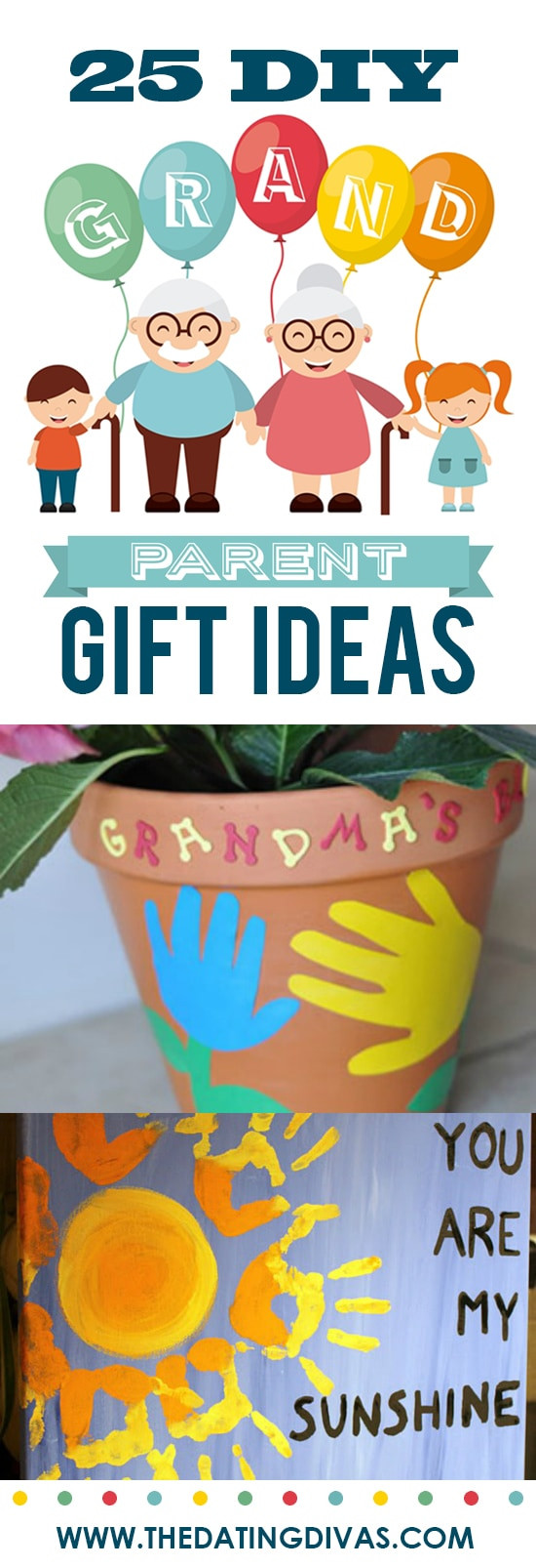 DIY Gift Ideas For Grandparents
 101 Ideas for Grandparents Day The Dating Divas