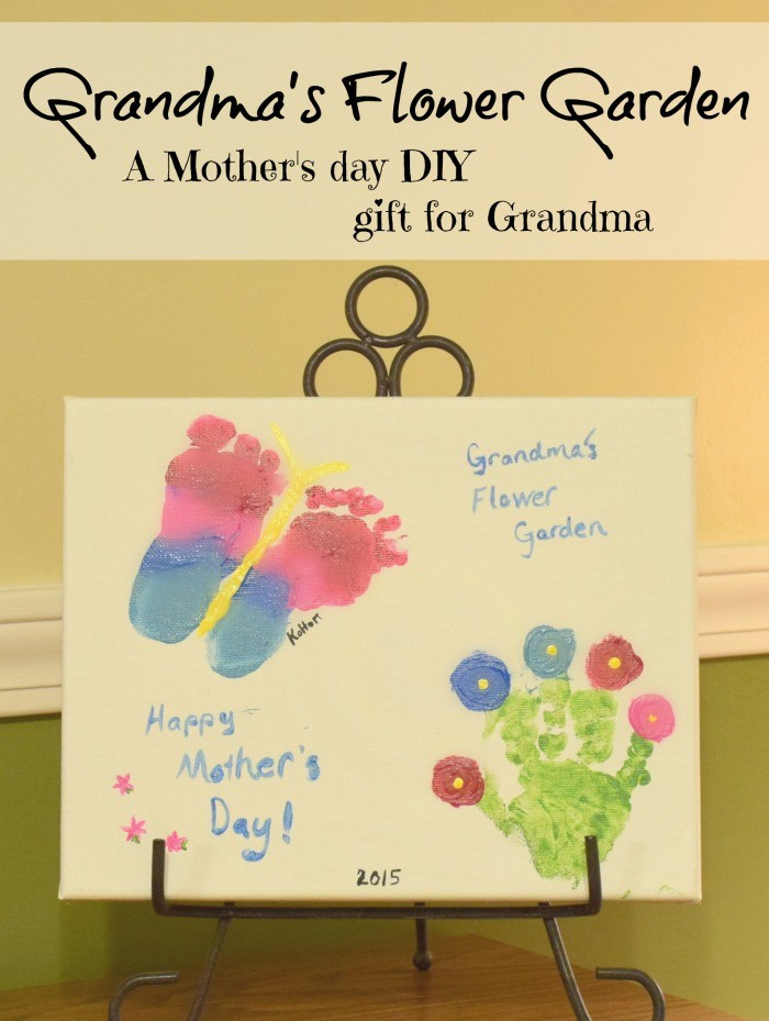 DIY Gifts For Grandma On Mother'S Day
 Grandma s Flower Garden