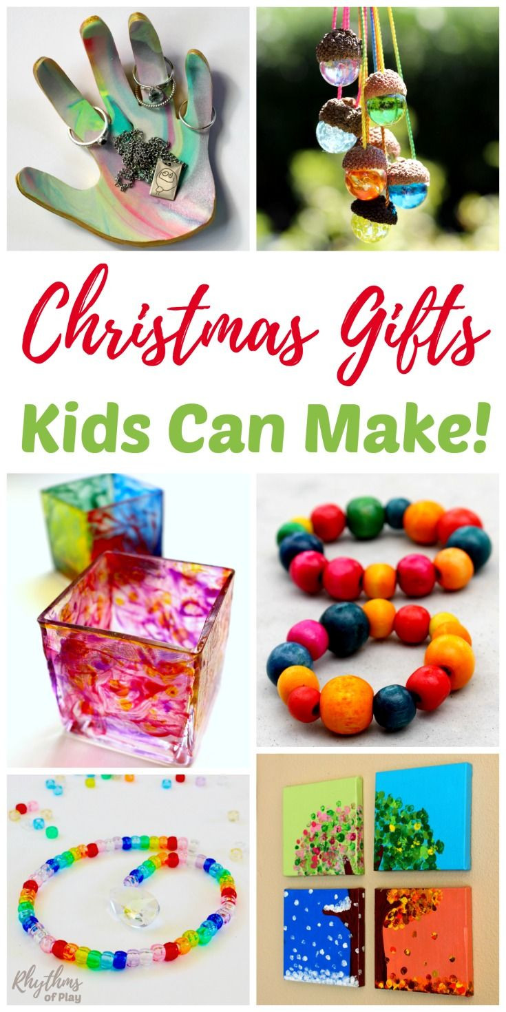 DIY Gifts For Kids To Make
 Homemade Gifts Kids Can Make for Parents and Grandparents