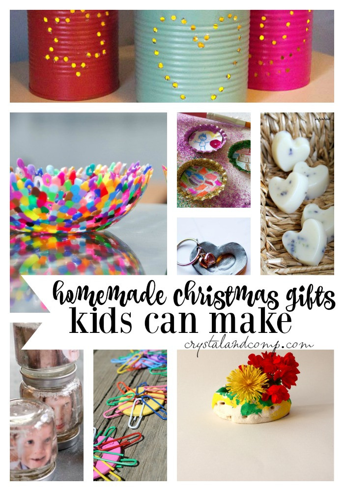 DIY Gifts For Kids To Make
 25 Homemade Christmas Gifts Kids Can Make