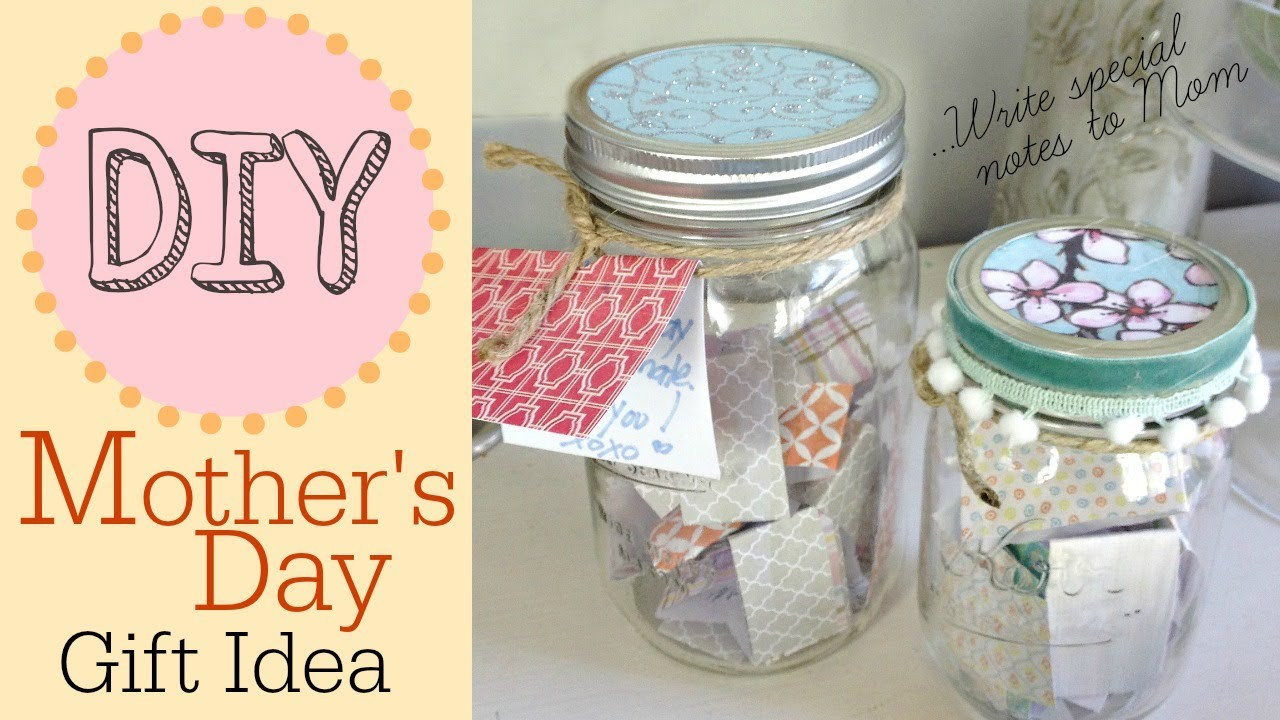 DIY Gifts For Your Mom
 Mother s Day Gift Idea