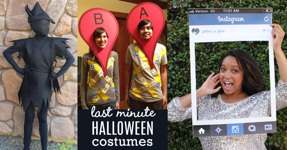 DIY Halloween Costumes Last Minute
 36 Last Minute DIY Halloween Costumes