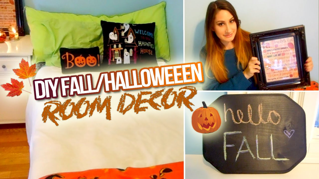 DIY Halloween Room Decorations
 DIY Fall Halloween Room Decor 2014