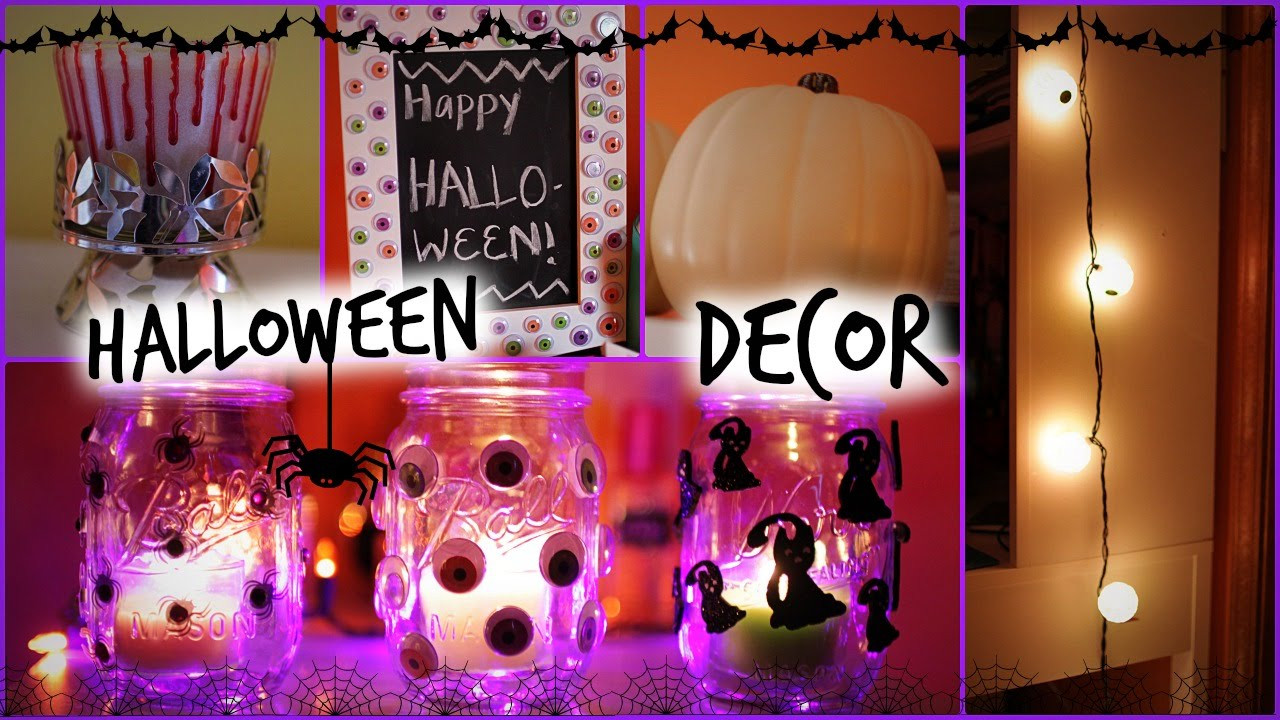 DIY Halloween Room Decorations
 DIY Halloween Fall 2014 Room Decor & Ways to Decorate