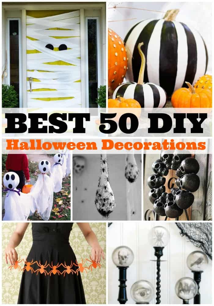 DIY Halloween Room Decorations
 Best 50 DIY Halloween Decorations A Dash of Sanity