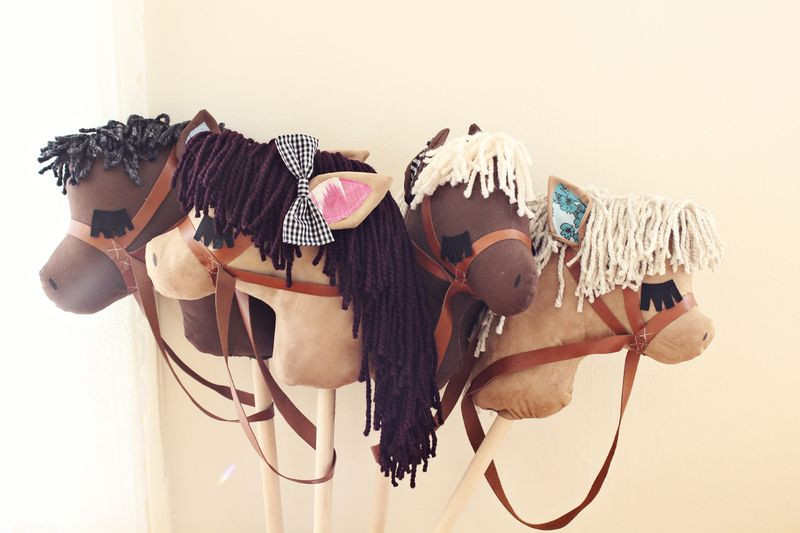 DIY Horse Gifts
 Gift Idea DIY Stick Horses – A Beautiful Mess