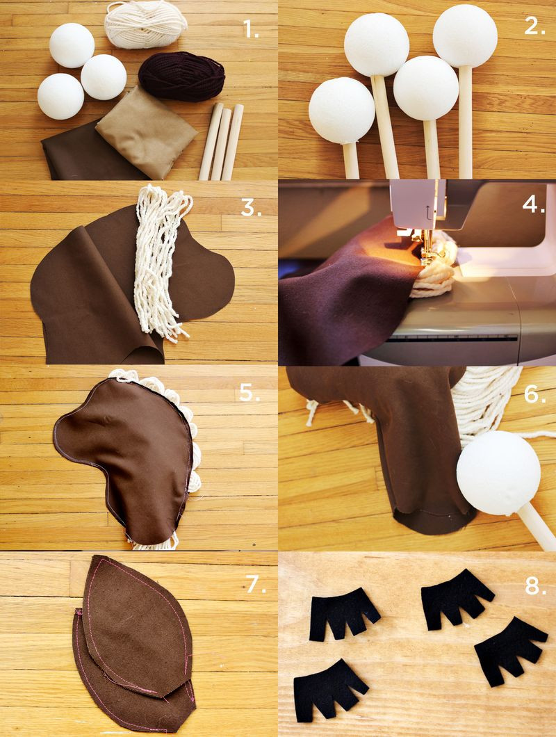 DIY Horse Gifts
 Gift Idea DIY Stick Horses – A Beautiful Mess