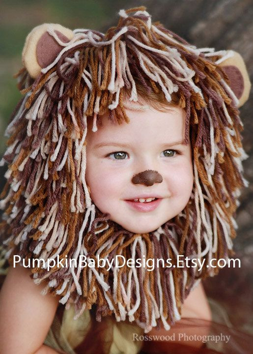 DIY Kids Lion Costume
 Lion Mane Lion Costume Wizard of Oz Halloween
