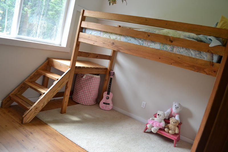 DIY Kids Loft Bed
 Ana White