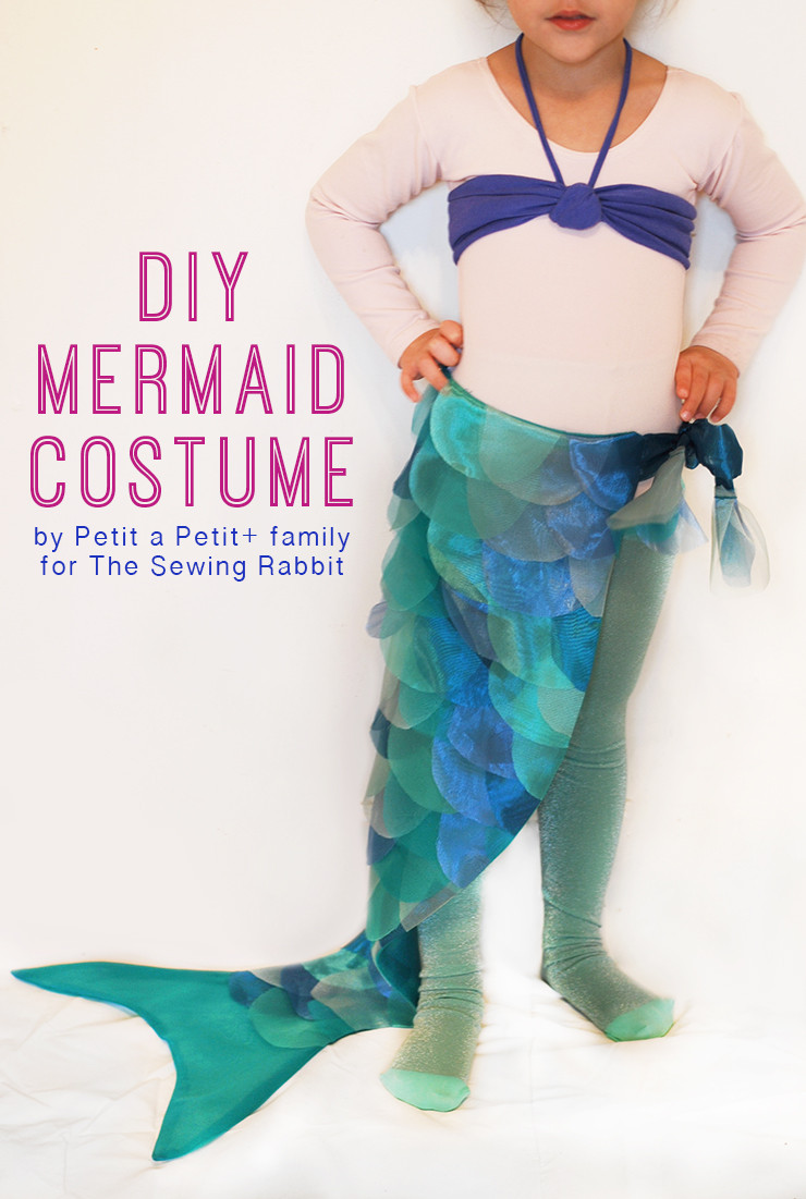 DIY Kids Mermaid Costume
 DIY Mermaid Costume The Sewing Rabbit