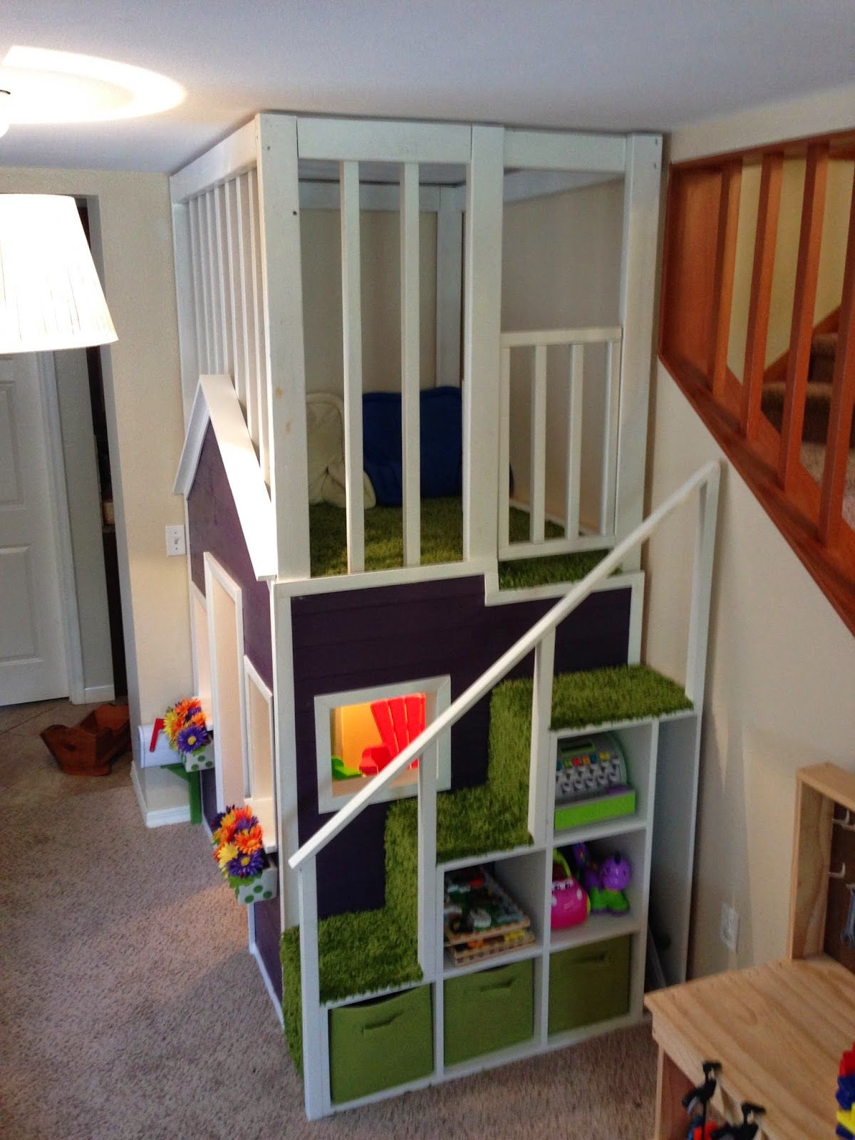 DIY Kids Playrooms
 Detailed instructions and material list This is happening